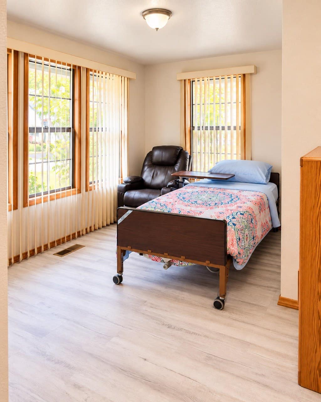 Private resident bedroom